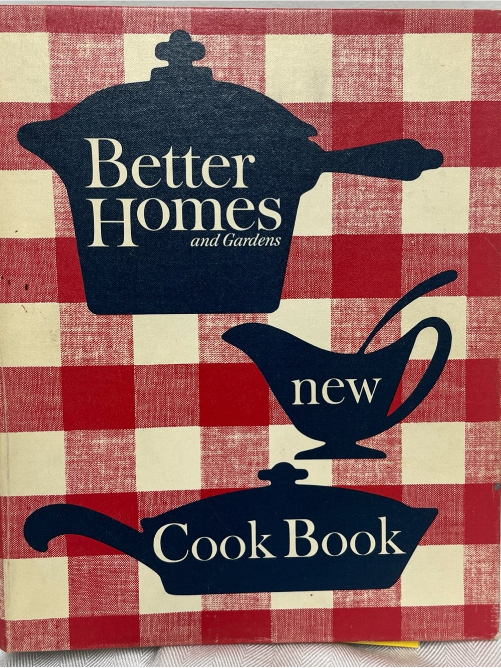 Vintage 1965 Better Homes and Gardens New Cook Book | Revised Edition 8th Print